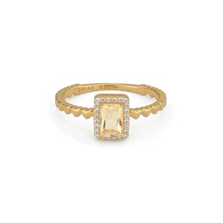 Ring til kvinder 24KAE 12472Y/52 12 Gylden