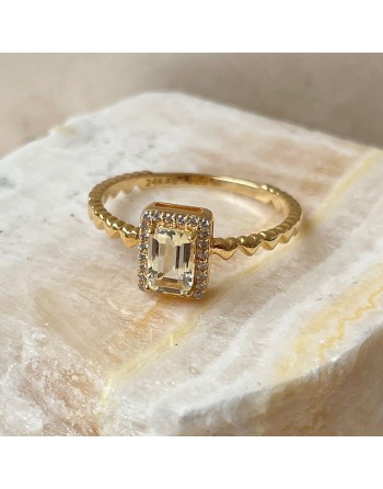 Ring til kvinder 24KAE 12472Y/52 12 Gylden