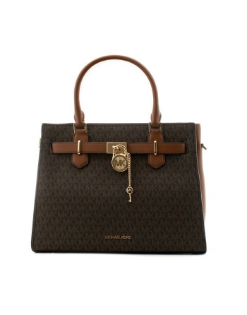 Håndtasker til damer Michael Kors 35F1GHMS2B-BROWN Brun 33 x 16 x 22 cm