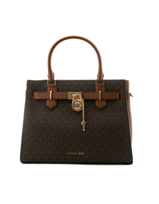 Damen Handtasche Michael Kors 35F1GHMS2B-BROWN Braun 33 x 16 x 22 cm