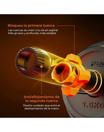 Bumbbells Xiaomi FED 40 kg Multifarvet