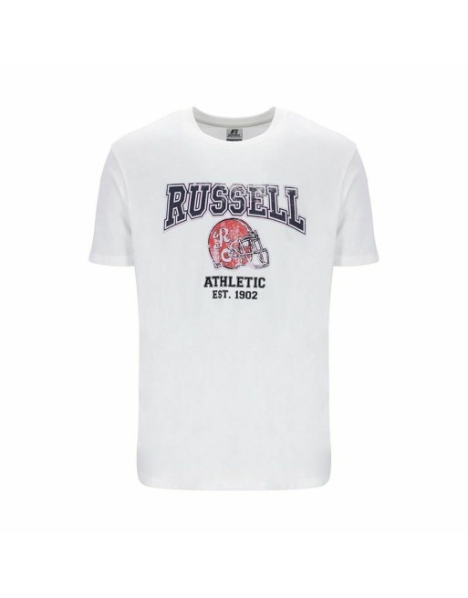Kurzarm-T-Shirt Russell Athletic Amt A30421 Weiß Herren