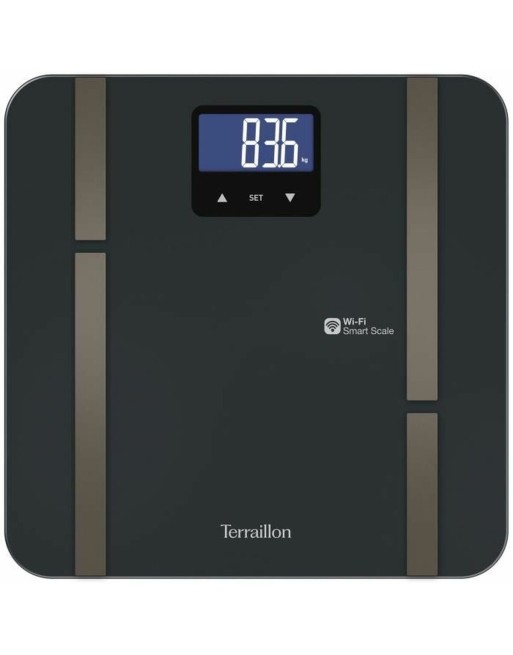 Báscula Digital de Baño Terraillon Master Fit Ultra Gris Vidrio 180 kg