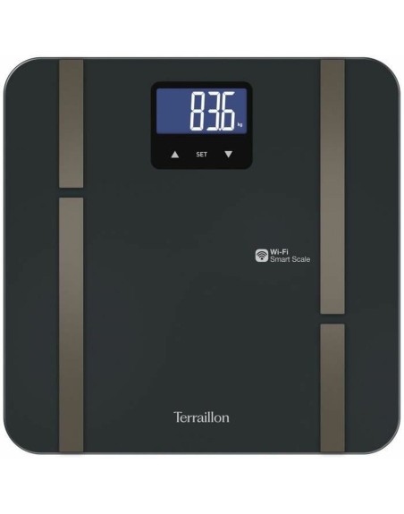 Digital badevægt Terraillon Master Fit Ultra Grå Glas 180 kg