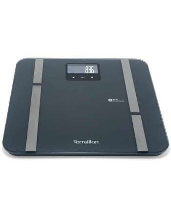 Báscula Digital de Baño Terraillon Master Fit Ultra Gris Vidrio 180 kg