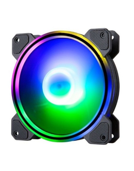 Laptop-ventilator Gaming Hiditec N9-ARGB Ø 12 cm Sort