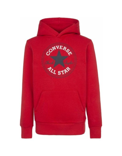 Sudadera sin Capucha Niño Converse 9CC858 U10 Rojo