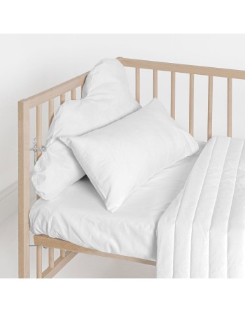 Cot protector HappyFriday BASIC KIDS White 40 x 10 x 60 cm