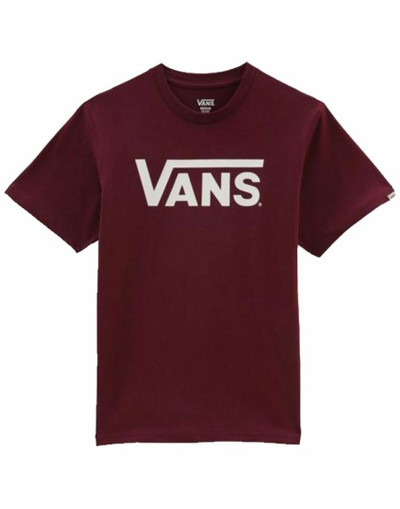 Maglia a Maniche Corte Bambino Vans Classic Rosso Granato