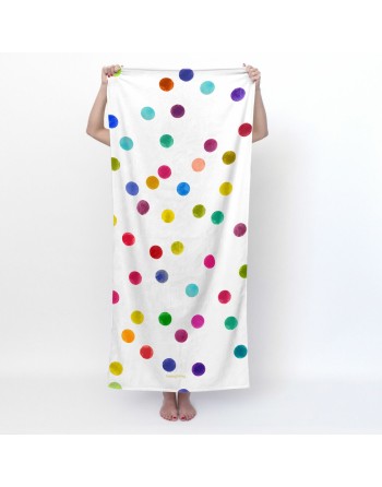 Toalla de baño HappyFriday Confetti Multicolor 70 x 150 cm