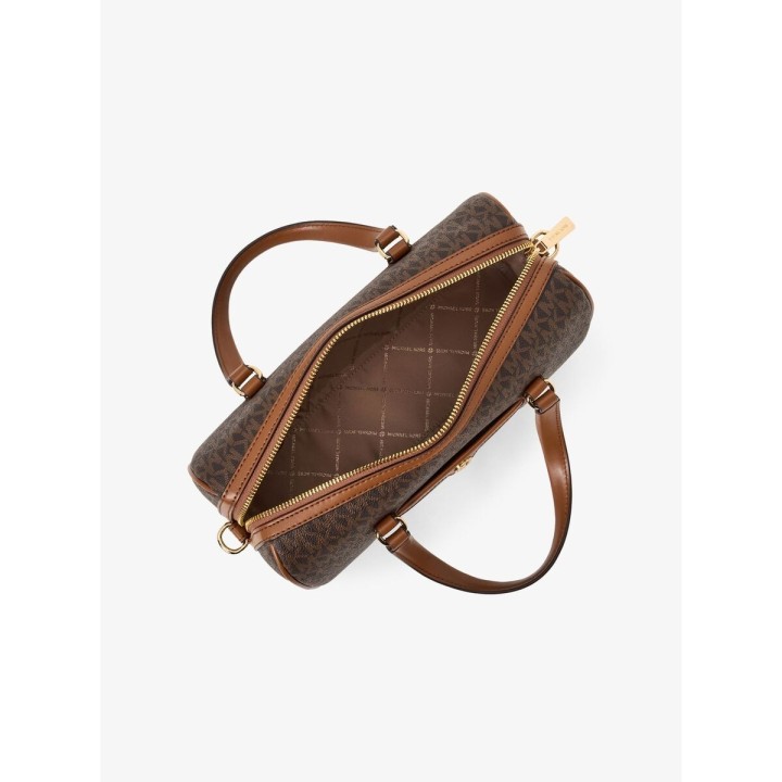 Håndtasker til damer Michael Kors TRAVEL-BROWN Brun 28 x 18 x 13 cm