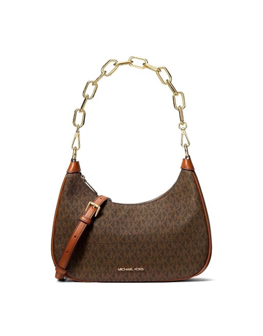 Håndtasker til damer Michael Kors CORA-BROWN Brun 27 x 21 x 7 cm