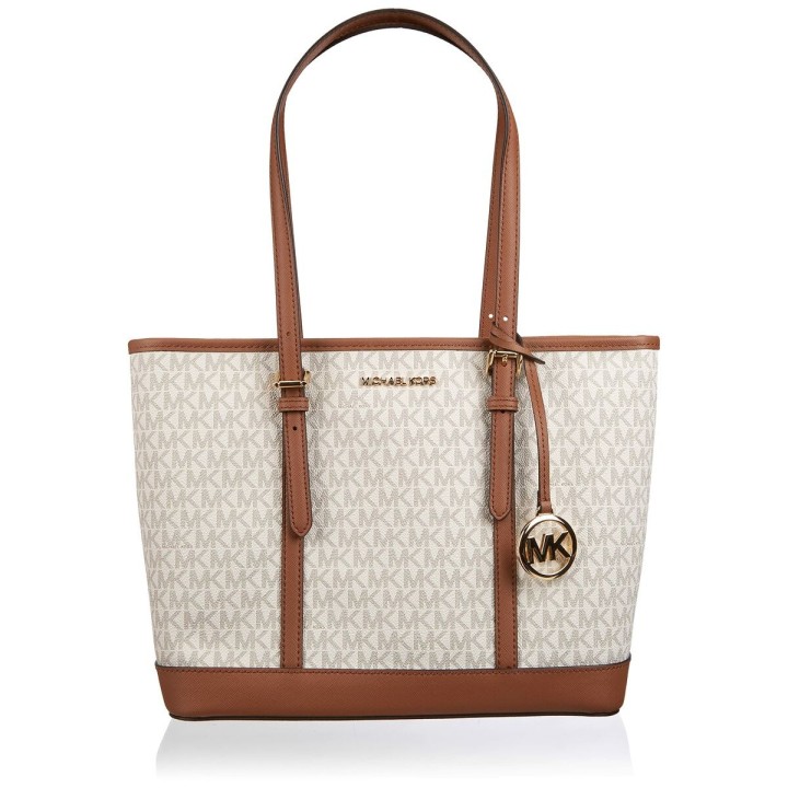 Håndtasker til damer Michael Kors 35S0GTVT1V-VANILLA Hvid 35 x 25 x 13 cm