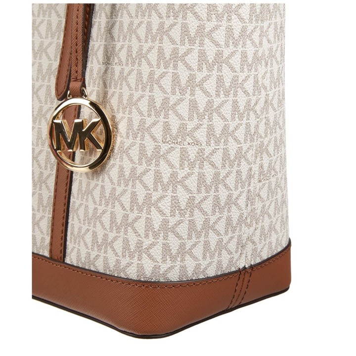 Håndtasker til damer Michael Kors 35S0GTVT1V-VANILLA Hvid 35 x 25 x 13 cm