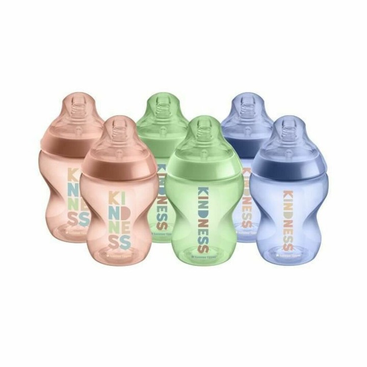 Sæt af babyens flasker Tommee Tippee 6 uds (260 ml)