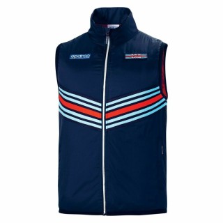 Chaleco Deportivo Unisex Sparco Martini Racing Azul marino (XL)
