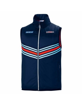 Gilet Sportivo Unisex Sparco Martini Racing Blu Marino (XL)
