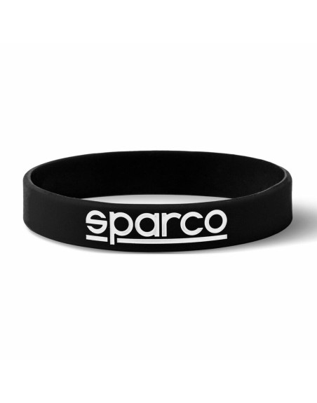 Pulsera Hombre Sparco S099093NR10 Silicona 9 cm Negro (Talla única) (10 Unidades)