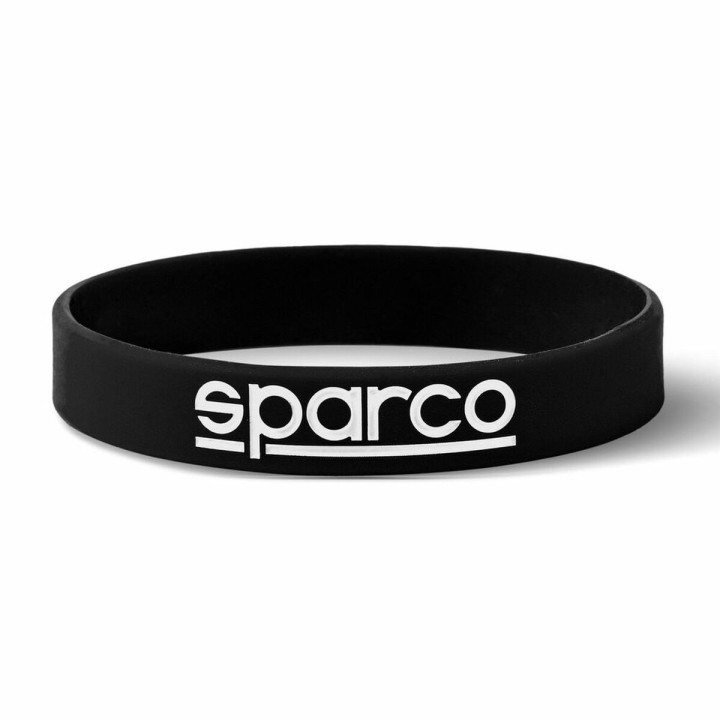 Bracciale Uomo Sparco S099093NR10 Silicone 9 cm Nero (Taglia unica) (10 Unità)