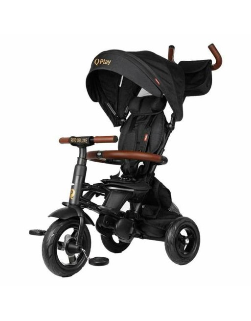 Klapvogn til baby Ocio Trends New Rito Star Deluxe Trehjulet Cykel Sort
