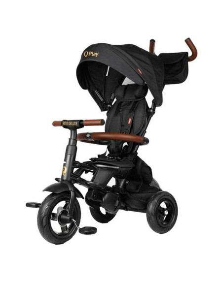 Klapvogn til baby Ocio Trends New Rito Star Deluxe Trehjulet Cykel Sort
