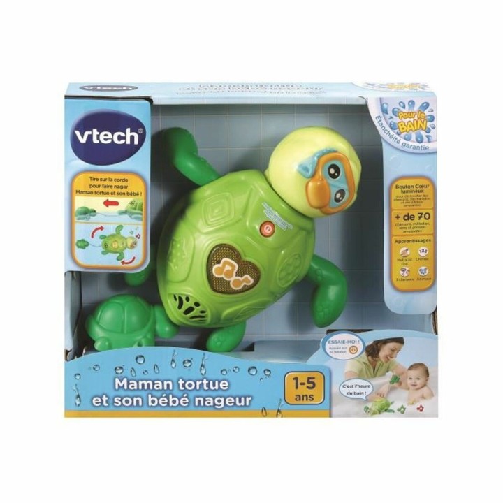 Spil til Badeværelset Vtech Baby Mother Turtle and Baby Swimmer akvatisk