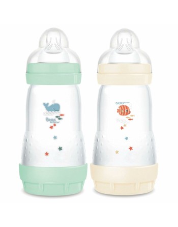 Baby's bottle MAM Fishes Green Beige