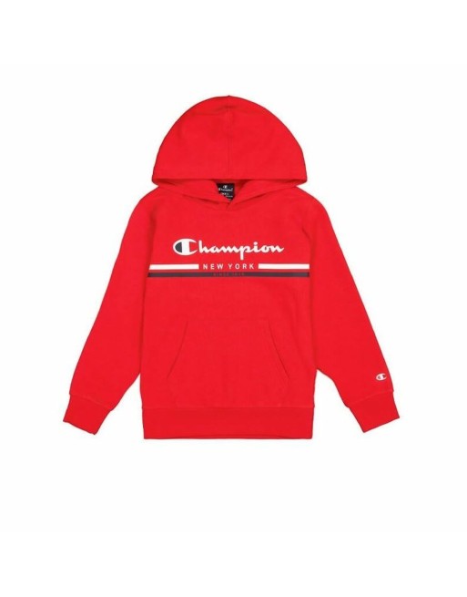 Felpa con Cappuccio da Bambina Champion 306837-RS011 Rosso