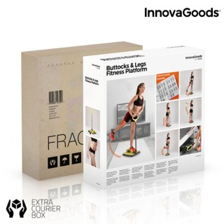 Plate-forme d'Entraînement par Vibrations avec Accessoires et Guide d'Exercices InnovaGoods IG117209 (Reconditionné A)
