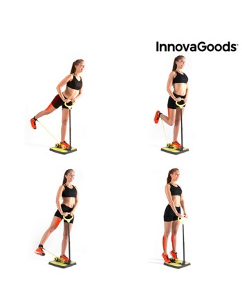 Vibration Training Plate with Accessories and Exercise Guide InnovaGoods IG117209 (Refurbished A)