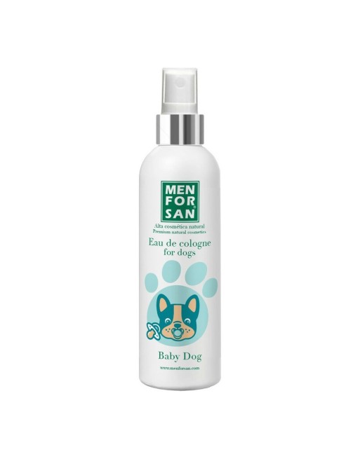 Eau de Cologne Menforsan Baby Dog Chien Frais Chiots 125 ml Bébé