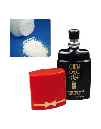 Perfume para Mascotas Chien Chic Perro Polvos de Talco (30 ml)
