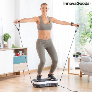 Trainingsplattform mit Vibration, Zubehör und Übungsleitfaden Vybeform InnovaGoods VYBEFORM Model (Restauriert B)