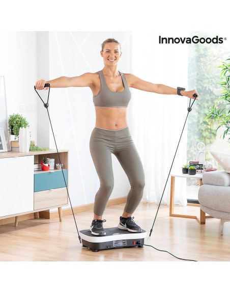 Vibration Training Plate with Accessories and Exercise Guide Vybeform InnovaGoods VYBEFORM Model (Refurbished B)
