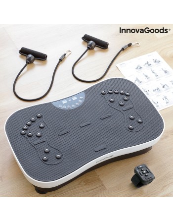 Plataforma Vibratoria de Entrenamiento con Accesorios y Guía de Ejercicios Vybeform InnovaGoods VYBEFORM Model (Reacondicionado 