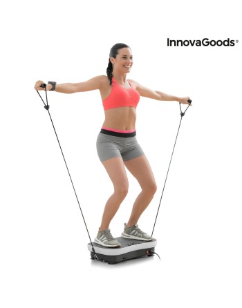 Plataforma Vibratoria de Entrenamiento con Accesorios y Guía de Ejercicios Vybeform InnovaGoods VYBEFORM Model (Reacondicionado 