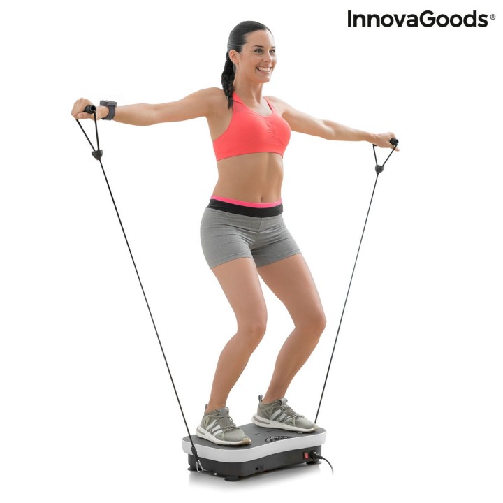 Piattaforma Vibrante di Allenamento con Accessori e Manuale per Esercizi Vybeform InnovaGoods VYBEFORM Model (Ricondizionati B)