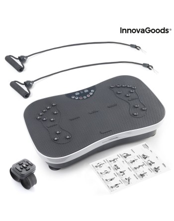 Plataforma Vibratoria de Entrenamiento con Accesorios y Guía de Ejercicios Vybeform InnovaGoods VYBEFORM Model (Reacondicionado 