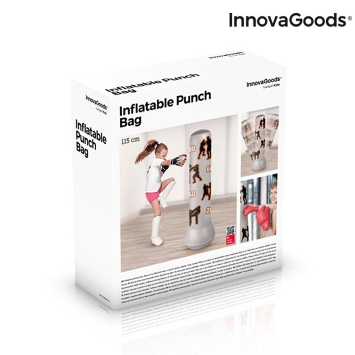 Children's Inflatable Boxing Punchbag with Stand InnovaGoods (Refurbished A)