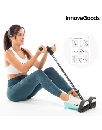 Fasce Elastiche di Resistenza Multifunzione con Manuale per gli Esercizi Tensport InnovaGoods (Ricondizionati A)