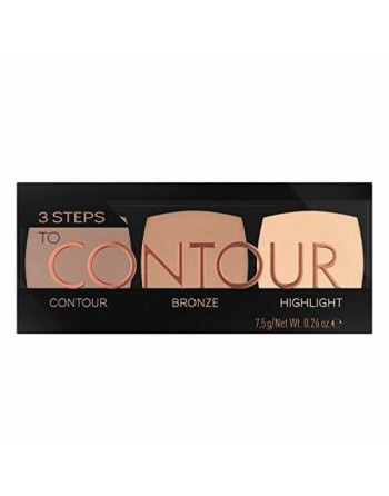 Pulver makeup Catrice 3 Steps to Contour Palette (7,5 g)