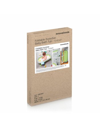 Evolutionært sammenklappeligt babybad Fovibath InnovaGoods Multifarvet (Refurbished B)