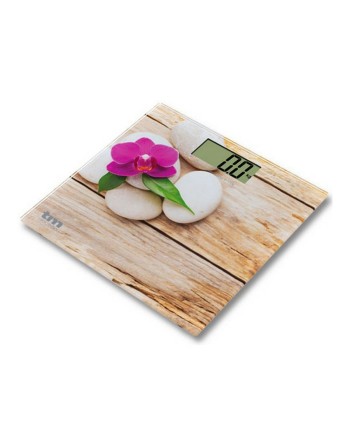 Digital Bathroom Scales TM Electron Zen Brown Slim (23 mm)