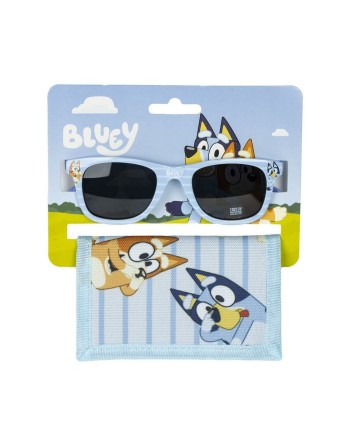Set de Gafas de Sol y Cartera Bluey Azul