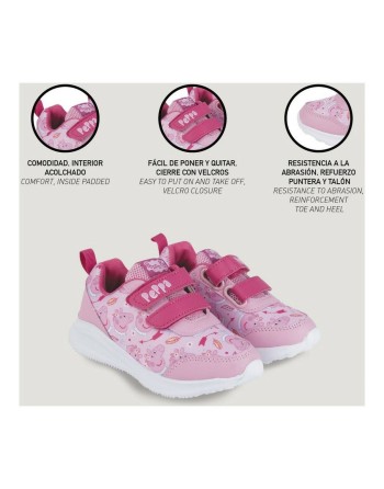 Zapatillas Deportivas Infantiles Peppa Pig Rosa