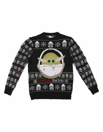 Unisex Pullover The Mandalorian Schwarz