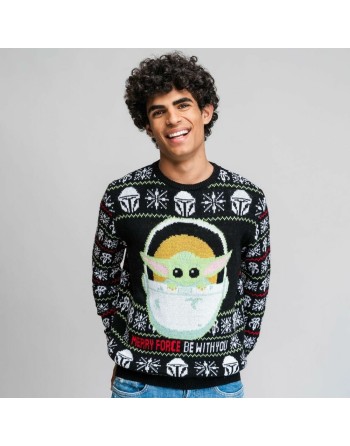 Maglia Unisex The Mandalorian Nero