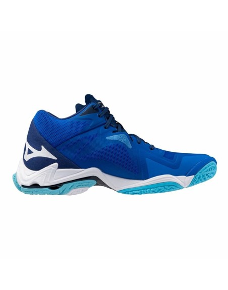 Scarpe Sportive Uomo Mizuno Wave Lightning Z8 Mid Azzurro Pallavolo