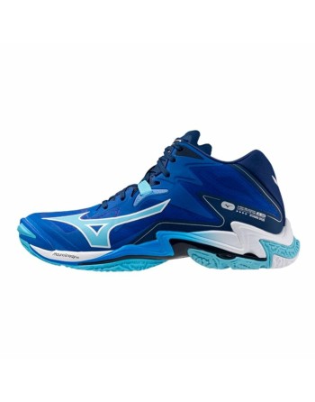 Scarpe Sportive Uomo Mizuno Wave Lightning Z8 Mid Azzurro Pallavolo