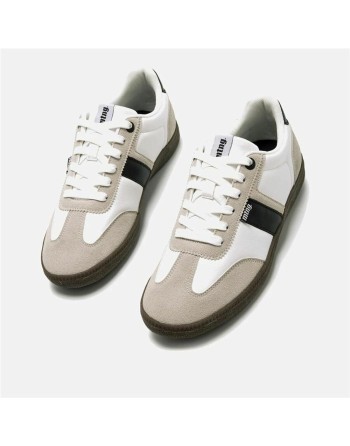 Sneaker Mustang Nova Hombre Murri Weiß Hellbraun